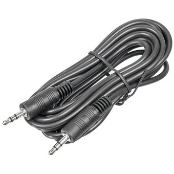  Кабель соединительный аудио Buro BAAC002-1 Jack 3.5 (m)/Jack 3.5 (m) 1м. черный 