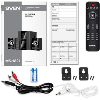  Колонки SVEN MS-1821 черный 