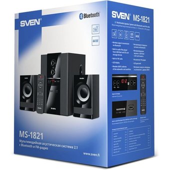  Колонки SVEN MS-1821 черный 