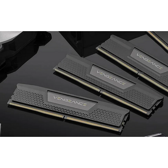  ОЗУ CORSAIR Vengeance CMK32GX5M2B6400C32 32GB 6400МГц DDR5 CL32 DIMM (Kit of 2x16GB) XMP 3.0, Black 