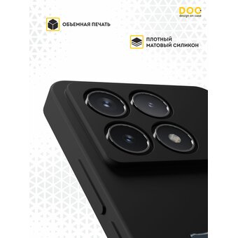  Силиконовый чехол DesignOnCase для Redmi K70 Pro (5G) / Redmi K70 (5G) / Poco F6 Pro (Редми К70 Про 5Джи, К70 5Джи, Поко Ф6 Про), Скайрим 