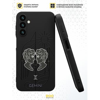  Силиконовый чехол DesignOnCase для Galaxy A16 (5G) (Галакси А16 5Джи), Близнецы 
