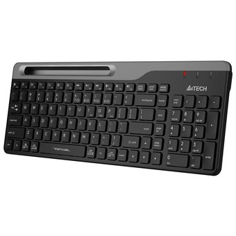  Клавиатура A4Tech Fstyler FBK25 черный/серый USB беспроводная BT/Radio slim Multimedia 