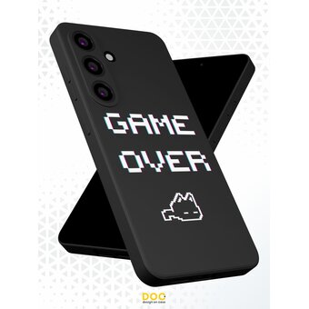  Силиконовый чехол DesignOnCase для Galaxy S25 (Галакси С25), Game over 