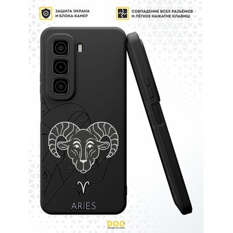  Силиконовый чехол DesignOnCase на Infinix HOT 50 (4G), с защитой камеры, Овен 