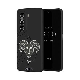  Силиконовый чехол DesignOnCase на Infinix HOT 50 (4G), с защитой камеры, Овен 