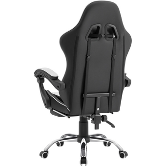  Офисное кресло DEFENDER Tios 64055 Black/Whte PU 