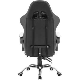  Офисное кресло DEFENDER Tios 64055 Black/Whte PU 