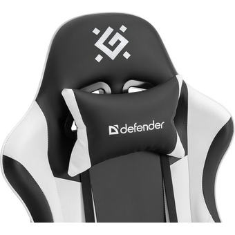 Офисное кресло DEFENDER Tios 64055 Black/Whte PU 