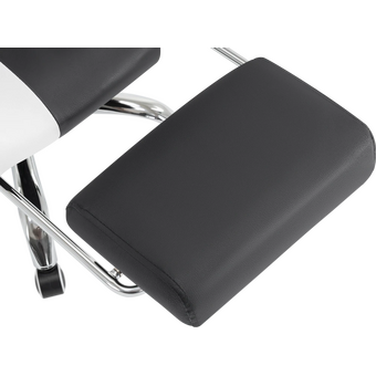  Офисное кресло DEFENDER Tios 64055 Black/Whte PU 
