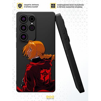  Силиконовый чехол DesignOnCase для Galaxy S25 Ultra (Галакси С25 Ультра), Эдвард Элрик 