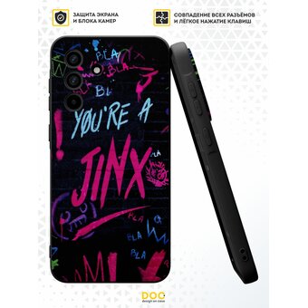  Силиконовый чехол DesignOnCase на Galaxy A36 (5G), с защитой камеры, Jinx 
