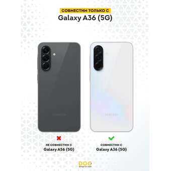  Силиконовый чехол DesignOnCase на Galaxy A36 (5G), с защитой камеры, Овен 