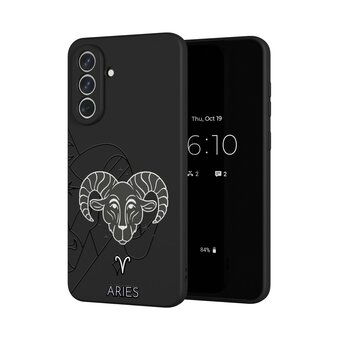  Силиконовый чехол DesignOnCase на Galaxy A56 (5G), с защитой камеры, Овен 