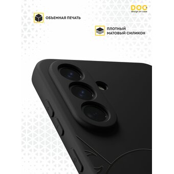  Силиконовый чехол DesignOnCase на Galaxy A56 (5G), с защитой камеры, Овен 