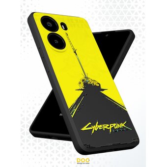  Силиконовый чехол DesignOnCase на Redmi Turbo 4 (5G) / Poco X7 Pro (5G), с защитой камеры, Cyberpunk 