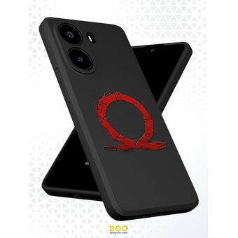  Силиконовый чехол DesignOnCase на Redmi Turbo 4 (5G) / Poco X7 Pro (5G), с защитой камеры, God of war 