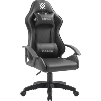  Игровое кресло DEFENDER Oracle 64044 Black Carbon 