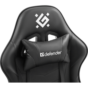 Игровое кресло DEFENDER Oracle 64044 Black Carbon 