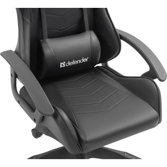  Игровое кресло DEFENDER Oracle 64044 Black Carbon 
