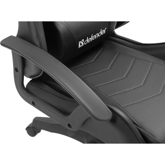  Игровое кресло DEFENDER Oracle 64044 Black Carbon 