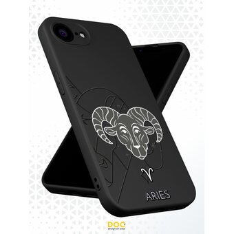  Силиконовый чехол DesignOnCase на iPhone 16E, с защитой камеры, Овен 