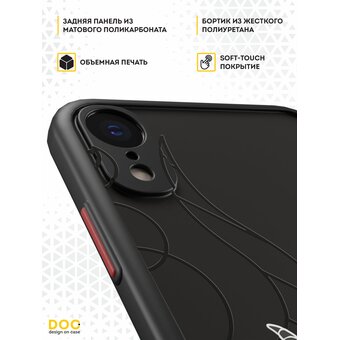  Чехол DesignOnCase для iPhone XR (Айфон ХР), противоударный, с защитой камеры, Taurus 