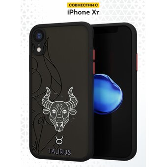  Чехол DesignOnCase для iPhone XR (Айфон ХР), противоударный, с защитой камеры, Taurus 
