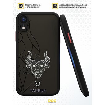  Чехол DesignOnCase для iPhone XR (Айфон ХР), противоударный, с защитой камеры, Taurus 