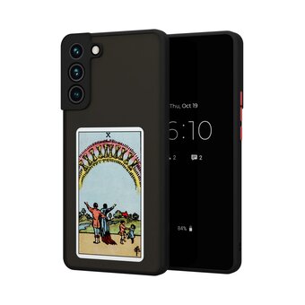  Чехол DesignOnCase для Galaxy S22 (Галакси С22), противоударный, с защитой камеры, 10 кубков 