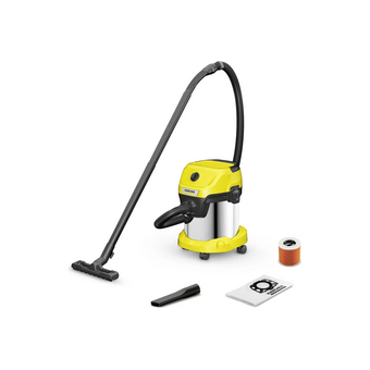  Строительный пылесос Karcher WD 3 S V-15/4/20 1.628-138.0 желтый 