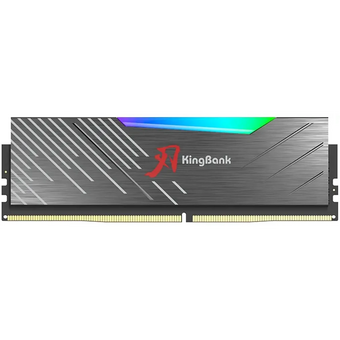  ОЗУ Kingbank KRRB series (K5.01.FL04AD9402) 32GB (2x16Gb) 3600MHz DDR4 Black Heatsink RGB / Hynix CL16 (16-20-20-38) 