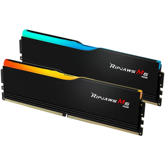  ОЗУ G.SKILL Ripjaws M5 RGB 32GB (F5-6000J3648D16GX2-RM5RK) DDR5 (2x16GB) 6000MHz CL36 (36-48-48-96) 1.25V / Black 