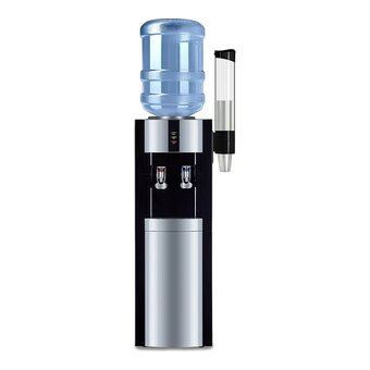  Кулер для воды Ecotronic Экочип V21-LE со шкафчиком черный 