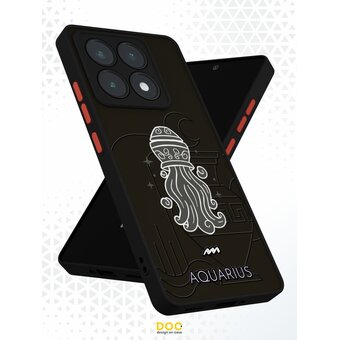  Чехол DesignOnCase для Xiaomi 14T (Сяоми 14Т), противоударный, с защитой камеры, Aquarius 