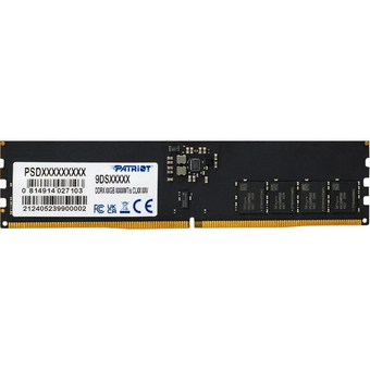  ОЗУ Patriot Signature PSD516G64081C DDR5 - 1x 16ГБ 6400МГц, DIMM, Ret 