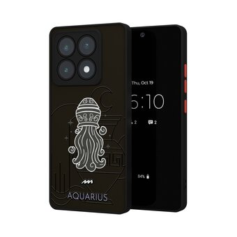  Чехол DesignOnCase для Xiaomi 14T (Сяоми 14Т), противоударный, с защитой камеры, Aquarius 