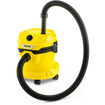  Строительный пылесос Karcher WD 2 Plus V-12/6/18/C Home 1.628-012.0 желтый 