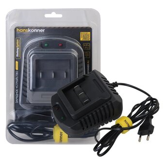  Зарядное устройство Hanskonner HBC2004 18В, 1BatterySystem, 4.0A 