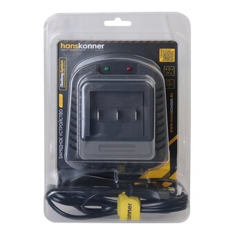  Зарядное устройство Hanskonner HBC2004 18В, 1BatterySystem, 4.0A 