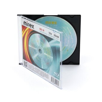  Диск BD-R Mirex 25 Gb, 12x (UL141012A1S) Slim Case (1), (1/50) 