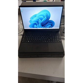  УЦ Ноутбук HIPER Workbook 15.6" IPS FHD Core i3 1000NG4/16Gb/512Gb SSD black (После СЦ, замена материнской платы, следы эксплуатации, потертости, ПУ) 