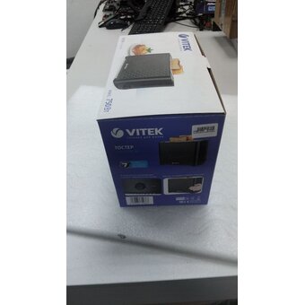  УЦ Тостер Vitek VT-1586 черный (Царапины и потертости на корпусе) 