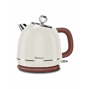  Электрочайник Sakura SA-2187WBR бел-кор 