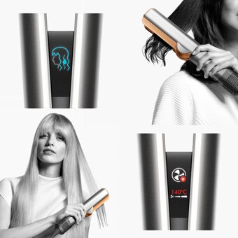  Выпрямитель Dyson Airstrait HT01 388412-01 Nickel Copper 