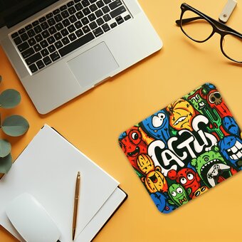 Коврик для мыши Cactus CS-MPC-D03M Colorful Cacti 300x250x3мм 