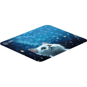  Коврик для мыши Cactus CS-MPC-D11M White Cat 300x250x3мм 