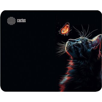  Коврик для мыши Cactus CS-MP-P12XS Night Cat 220x180x2мм 