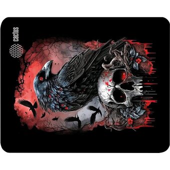  Коврик для мыши Cactus CS-MP-D14S Raven 250x200x3мм 