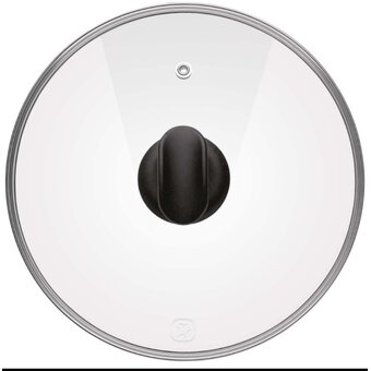  Крышка Rondell Weller RDA-125 d-20см крыш.прозрачный руч.черная 